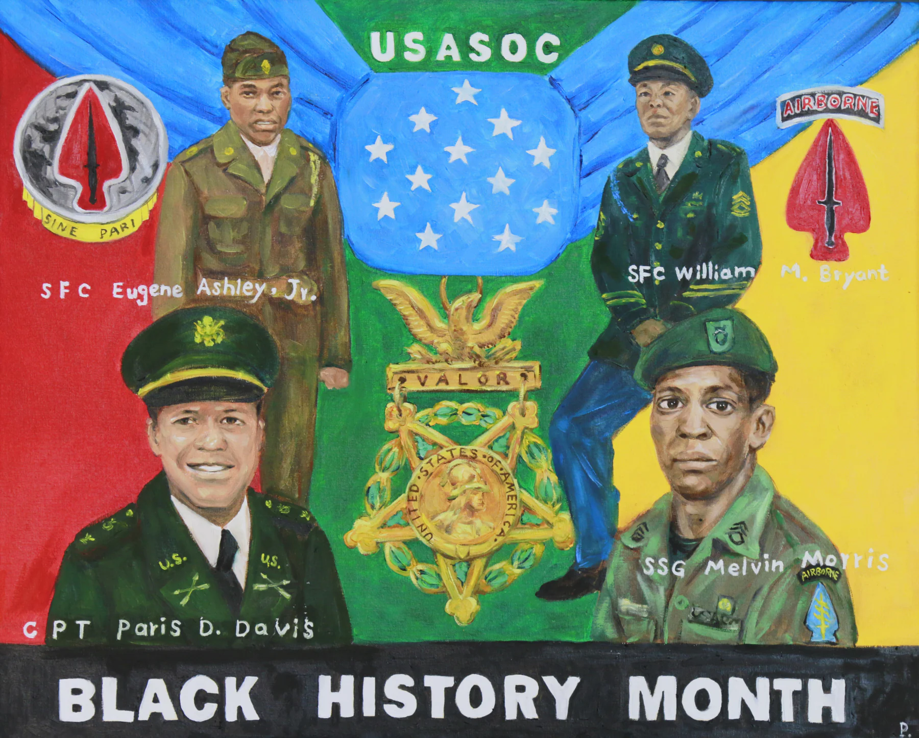 Black History Month Painting